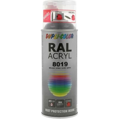 DUPLI COLOR 8019 Weiß-Grau Aerosol Spraydose - Aerosol Spray Paint DUPLI COLOR 8019 Weiß-Grau Aerosol Spraydose - Aerosol Spray Paint