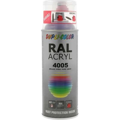 DUPLI-COLOR RAL 4005 Blauw Paars Aerosol - Spuitverf voor kleine reparaties DUPLI-COLOR RAL 4005 Blauw Paars Aerosol - Spuitverf voor kleine reparaties
