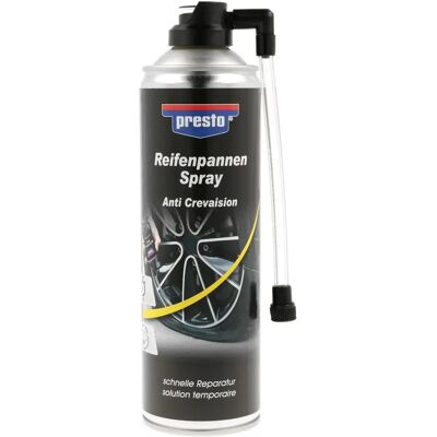 Presto Gummi-Reparaturspray - 500ml - Reifenreparatur Presto Gummi-Reparaturspray - 500ml - Reifenreparatur