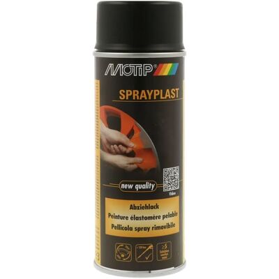 Motip Sprayplast - Smalto spray elastomero removibile - Nero - Vernice spray Motip Sprayplast - Smalto spray elastomero removibile - Nero - Vernice spray