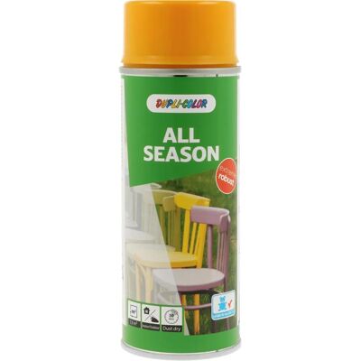 DUPLI-COLOR ALL SEASON - RAL 1007 narzissengelbglanz - 400 ml - Aerosol-Sprayfarbe DUPLI-COLOR ALL SEASON - RAL 1007 narzissengelbglanz - 400 ml - Aerosol-Sprayfarbe