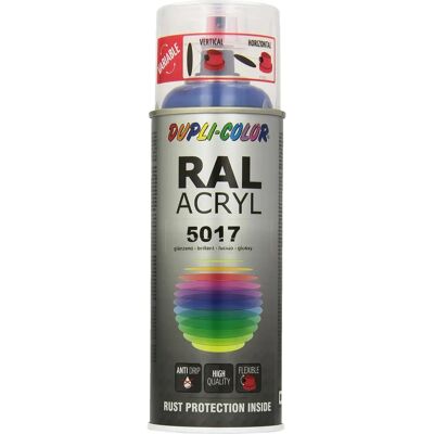 DUPLI COLOR RAL 5017 Signalizacni modrá sprejová barva - Barva ve spreji DUPLI COLOR RAL 5017 Signalizacni modrá sprejová barva - Barva ve spreji