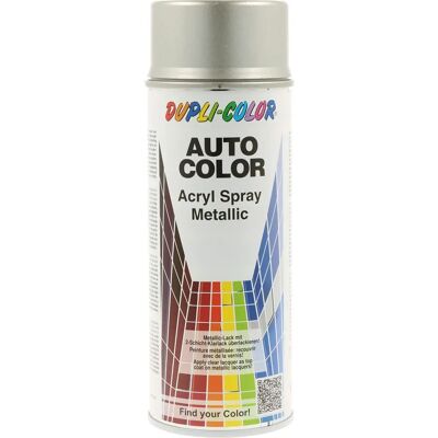 DUPLI COLOR Modell 576188 - Bilmaling - Spray silver - 12ml DUPLI COLOR Modell 576188 - Bilmaling - Spray silver - 12ml