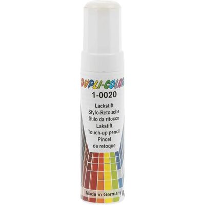 DUPLI-COLOR Autokleur Wit-Grijs 12ml - Verf voor auto-ritsingen DUPLI-COLOR Autokleur Wit-Grijs 12ml - Verf voor auto-ritsingen
