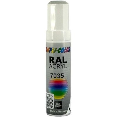 DUPLI-COLOR - RAL 7035 - gris clair brillant - 12 ml - peinture en spray - Publicité DUPLI-COLOR - RAL 7035 - gris clair brillant - 12 ml - peinture en spray - Publicité