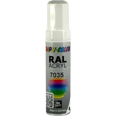 DUPLI-COLOR - RAL 7035 - gris clair brillant - 12 ml - peinture en spray - Publicité DUPLI-COLOR - RAL 7035 - gris clair brillant - 12 ml - peinture en spray - Publicité