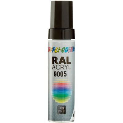 Marqueur peinture noir profond RAL 9005 - 12ml - Publicité Marqueur peinture noir profond RAL 9005 - 12ml - Publicité