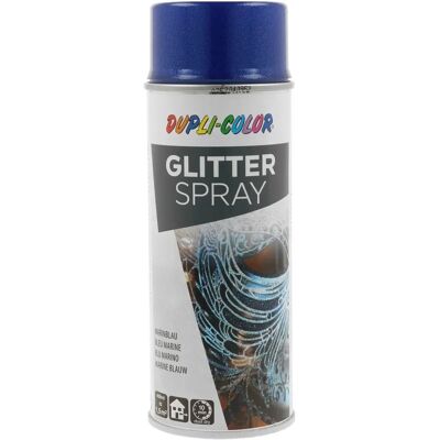 DUPLI-COLOR Glitter Spray marin - Aerosol Spray - Publicité DUPLI-COLOR Glitter Spray marin - Aerosol Spray - Publicité