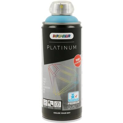 DUPLI-COLOR Spray Platinum 400 ml azzurro bebe' satinato - Spuitverf DUPLI-COLOR Spray Platinum 400 ml azzurro bebe' satinato - Spuitverf
