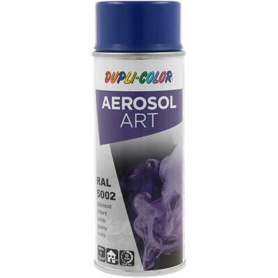 DUPLI-COLOR Aerosol Art RAL 5002 bleu outremer - bombe aérosol - Publicité DUPLI-COLOR Aerosol Art RAL 5002 bleu outremer - bombe aérosol - Publicité