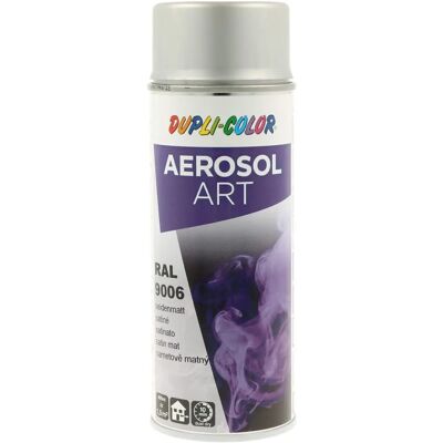 DUPLI-COLOR Aerosol Art RAL 9006 - Peinture en aérosol - Publicité DUPLI-COLOR Aerosol Art RAL 9006 - Peinture en aérosol - Publicité