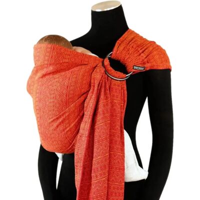 Didymos - DidySling Prima Rubin-Mandarine - orange - Sling - Publicité Didymos - DidySling Prima Rubin-Mandarine - orange - Sling - Publicité