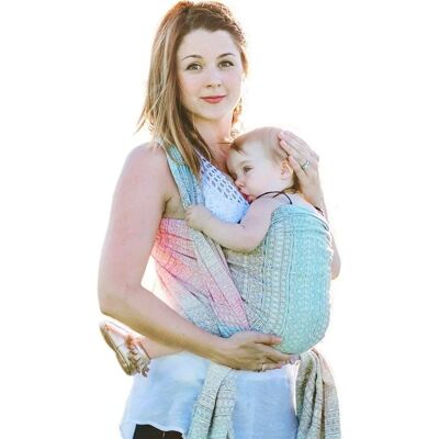 Didymos Babytragetuch - Prima Aurora 5,20 m - Ergonomisch, Bio-Baumwolle Didymos Babytragetuch - Prima Aurora 5,20 m - Ergonomisch, Bio-Baumwolle