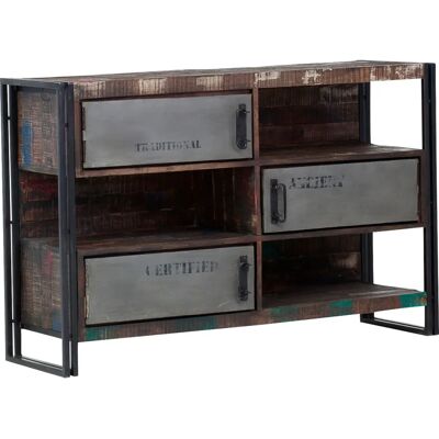 Gutmann Factory Titan Sideboards - Antikbraun, Mangoholz, 3 Türen Gutmann Factory Titan Sideboards - Antikbraun, Mangoholz, 3 Türen