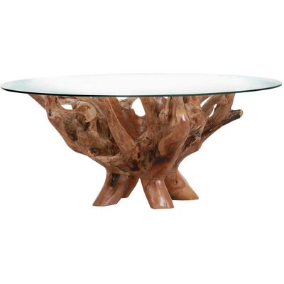GUTMANN FACTORY Nature Beistelltisch - beige, 110x110 cm GUTMANN FACTORY Nature Beistelltisch - beige, 110x110 cm