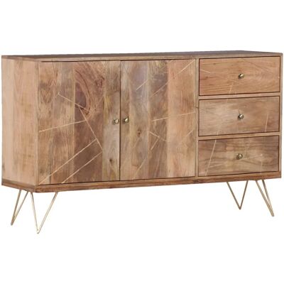 GUTMANN FACTORY Sideboard - 3 Schubladen & 2 Türen - 145x88x43 cm GUTMANN FACTORY Sideboard - 3 Schubladen & 2 Türen - 145x88x43 cm
