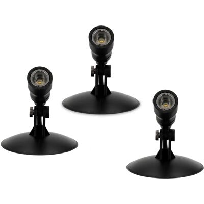 REV Luz Aqua Spot Conjunto 3x1w LED Exterior/Submarino REV Luz Aqua Spot Conjunto 3x1w LED Exterior/Submarino