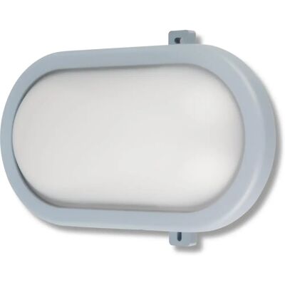 LED oválné nástěnné svítidlo Ritos - 10W, šedá, IP44 - Typ produktu LED oválné nástěnné svítidlo Ritos - 10W, šedá, IP44 - Typ produktu