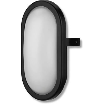 Ritos Werkstattbeleuchtung LED Ovalarmatur - Schwarz - Lighting Fixture Ritos Werkstattbeleuchtung LED Ovalarmatur - Schwarz - Lighting Fixture