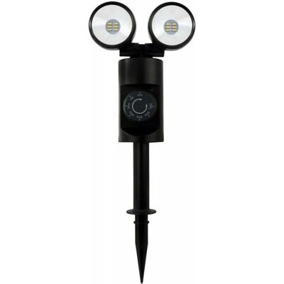 LED Spike Cuenta Atrás Faro de Jardín - 2x 6x05W LED Spike Cuenta Atrás Faro de Jardín - 2x 6x05W