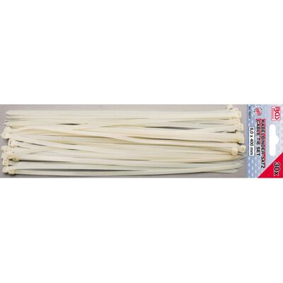 BGS Technic 80878 Nylon Kabelbinder 8x400mm Wit 30 stuks BGS Technic 80878 Nylon Kabelbinder 8x400mm Wit 30 stuks