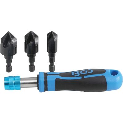 BGS technic Odjehlovač s výměnnými hlavicemi - Kabel- und Drahtabisolierer BGS technic Odjehlovač s výměnnými hlavicemi - Kabel- und Drahtabisolierer