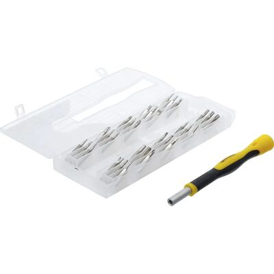 KRAFTMANN 20831 Präzisions-Schraubendreher-Bit-Set – 31-teilig KRAFTMANN 20831 Präzisions-Schraubendreher-Bit-Set – 31-teilig
