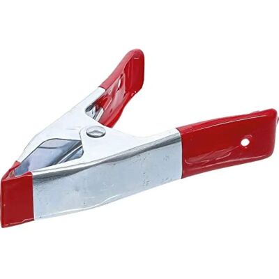 KRAFTMANN 59813 Morsetto in lamiera d'acciaio - Leggero, a molla, per fai da te KRAFTMANN 59813 Morsetto in lamiera d'acciaio - Leggero, a molla, per fai da te