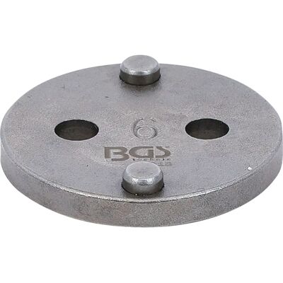 Adaptateur de réinitialisation de piston de frein BGS Technic - 11018 - Qualité professionnelle - Publicité Adaptateur de réinitialisation de piston de frein BGS Technic - 11018 - Qualité professionnelle - Publicité