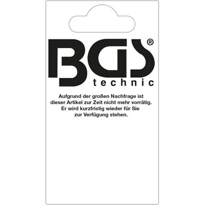 Support d'Étiquettes Murales BGS TECHNIC - 52x98mm Pack de 12 - Publicité Support d'Étiquettes Murales BGS TECHNIC - 52x98mm Pack de 12 - Publicité