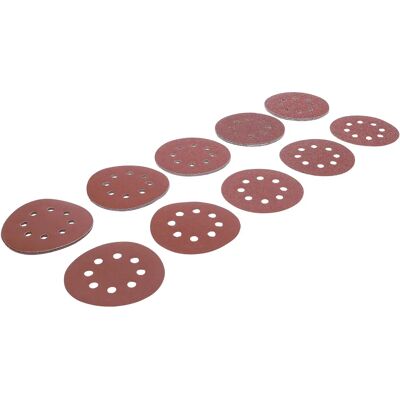 BGS TECHNIC - Schleifpapier-Set für Exzenterschleifer - 125 mm, Körnung K 40-180 BGS TECHNIC - Schleifpapier-Set für Exzenterschleifer - 125 mm, Körnung K 40-180