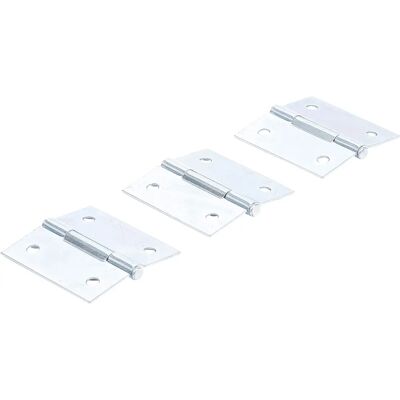 Set di cerniere KRAFTMANN 80915 - 50x50mm - 3 pz. Set di cerniere KRAFTMANN 80915 - 50x50mm - 3 pz.