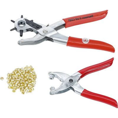 KRAFTMANN 75840 Set pinze e occhielli - Set pinnen und Ösen KRAFTMANN 75840 Set pinze e occhielli - Set pinnen und Ösen