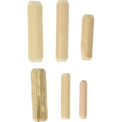 Kraftmann Holzstopfen-Set - Verschiedene Größen DIY Wandmontage Kraftmann Holzstopfen-Set - Verschiedene Größen DIY Wandmontage