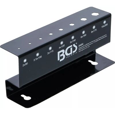 BGS technic Supporto - supporto per 8484 vuoto - Supporto metallico con fori di fissaggio BGS technic Supporto - supporto per 8484 vuoto - Supporto metallico con fori di fissaggio