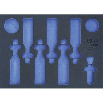 BGS TECHNIC - Model 4190-1 - Werkplaatswageninleg - Voor 6 Bierflessen BGS TECHNIC - Model 4190-1 - Werkplaatswageninleg - Voor 6 Bierflessen