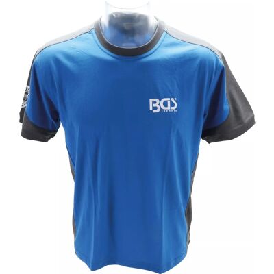 BGS® T-Shirt - Coupe confort - Bicolore - Publicité BGS® T-Shirt - Coupe confort - Bicolore - Publicité