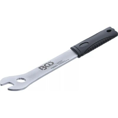 BGS TECHNIC Pedal Wrench - 15 mm - High Torque - Chrome Finish BGS TECHNIC Pedal Wrench - 15 mm - High Torque - Chrome Finish