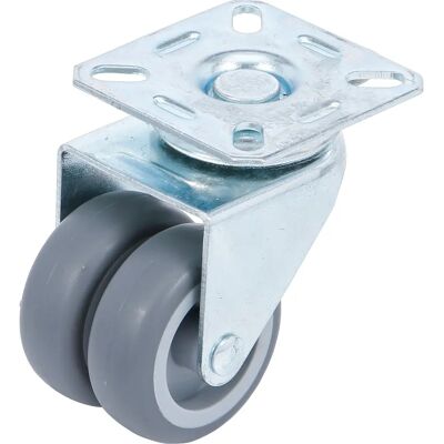 BGS TECHNIC Bgs diy 81942 dubbla hjul ø 50 mm - Hjul BGS TECHNIC Bgs diy 81942 dubbla hjul ø 50 mm - Hjul