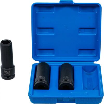 Conjunto de llaves de vaso BGS 17/19/21 mm Conjunto de llaves de vaso BGS 17/19/21 mm