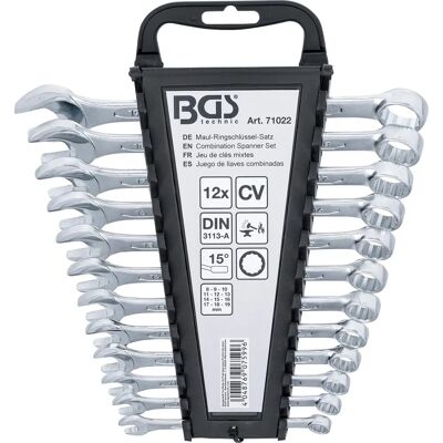 Zestaw regulowanych kluczy BGS TECHNIC - 8-19 mm - 12 szt Zestaw regulowanych kluczy BGS TECHNIC - 8-19 mm - 12 szt