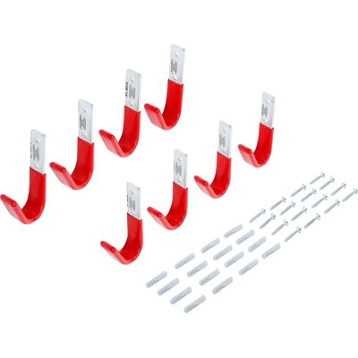 BGS TECHNIC - Wandhaken Set - 8 Stuks BGS TECHNIC - Wandhaken Set - 8 Stuks