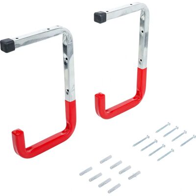 Zestaw haków ściennych i sufitowych BGS TECHNIC 2 sztuki - Hooks Zestaw haków ściennych i sufitowych BGS TECHNIC 2 sztuki - Hooks