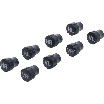 BGS technic Ventilkappen-Set - Auto, LKW, Fahrrad, 8 Stück BGS technic Ventilkappen-Set - Auto, LKW, Fahrrad, 8 Stück