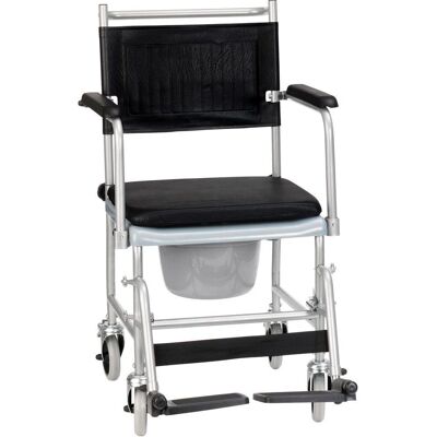 MODERNE HAUSFRAU Mobiler Toilettenstuhl - Toilettenstuhl MODERNE HAUSFRAU Mobiler Toilettenstuhl - Toilettenstuhl