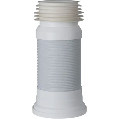 Tuyau de raccordement WC Airfit - Flexible, 285-500mm, DN 98-120 - Blanc - Publicité Tuyau de raccordement WC Airfit - Flexible, 285-500mm, DN 98-120 - Blanc - Publicité