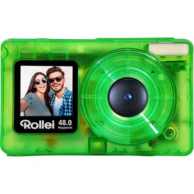Rollei - Compactline Pocket Transparent - Grün - Digitalkamera Rollei - Compactline Pocket Transparent - Grün - Digitalkamera