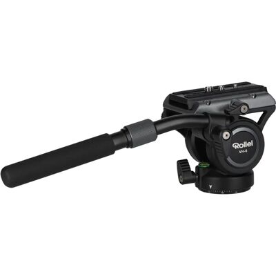 Tête vidéo Rollei VH-6 - Supporte 10kg, Système fluide, Léger Tête vidéo Rollei VH-6 - Supporte 10kg, Système fluide, Léger