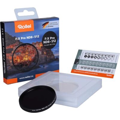 Rollei F:X Pro ND8-512 55 mm - Filtre pour objectif Rollei F:X Pro ND8-512 55 mm - Filtre pour objectif
