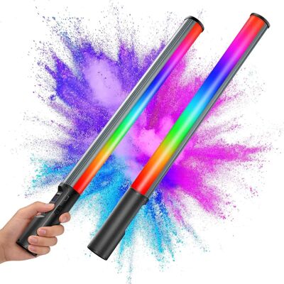 Rollei Lumis Glow RGB LED-Stablicht - LED-Licht Rollei Lumis Glow RGB LED-Stablicht - LED-Licht